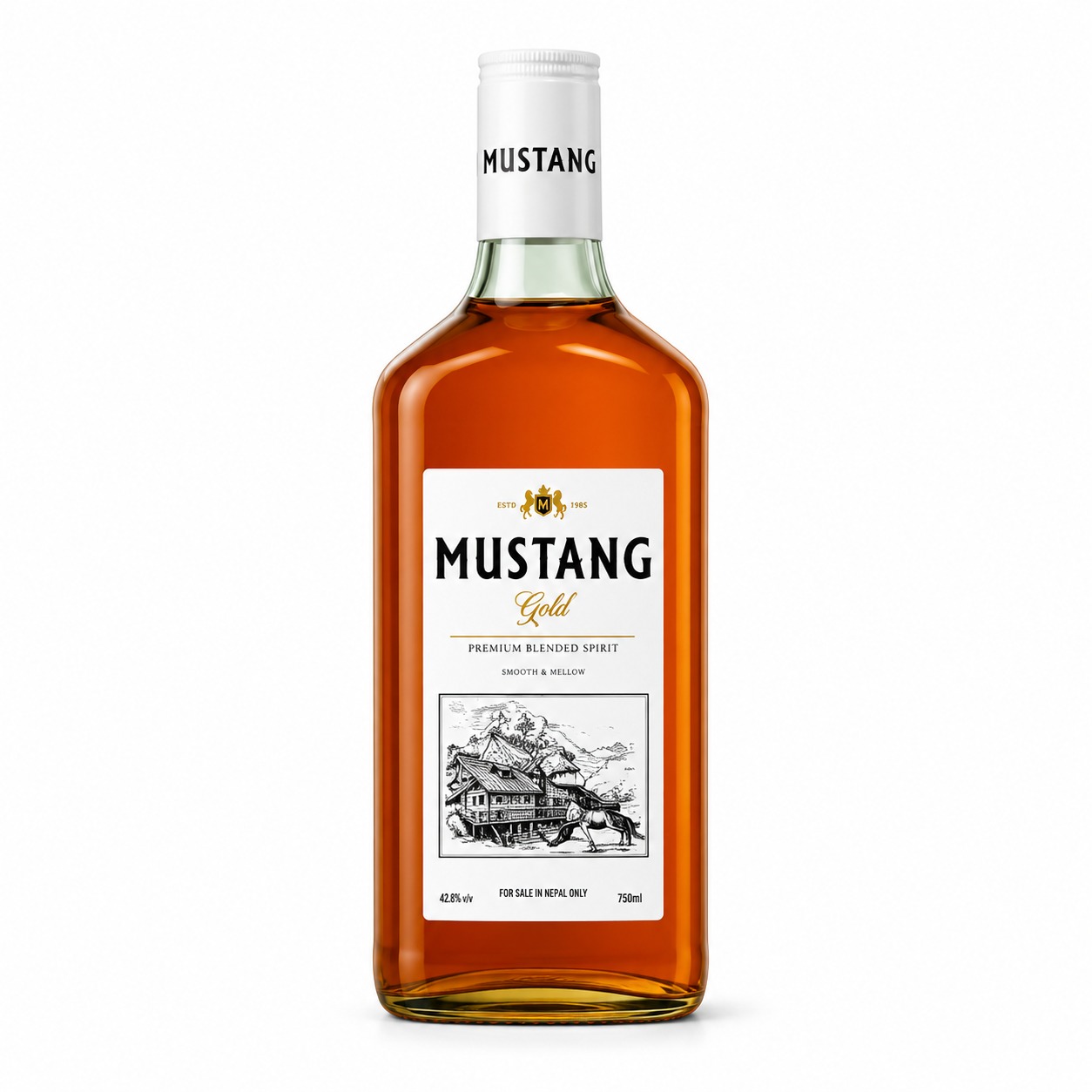 Mustang Gold Whisky 375ml MRP 600