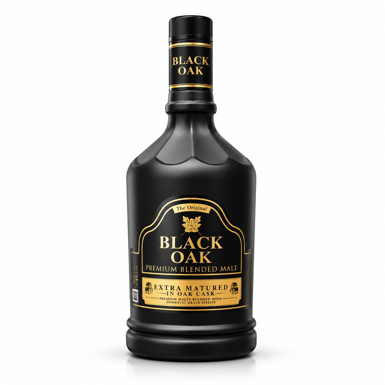 Black Oak Premium Blended Malt Whisky 750ml MRP 1400
