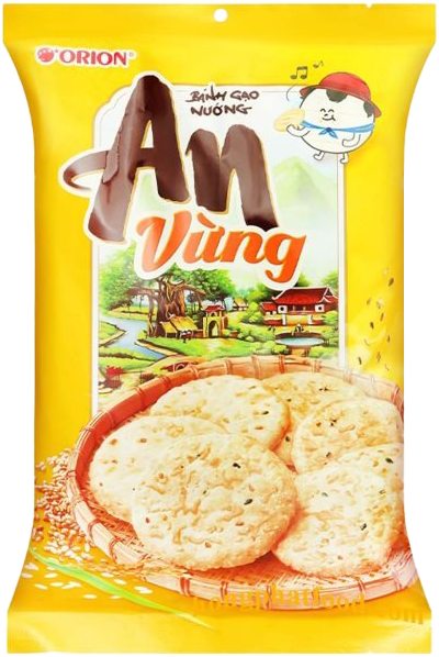 Orion An Sesame Rice Cracker 115.2g MRP 350