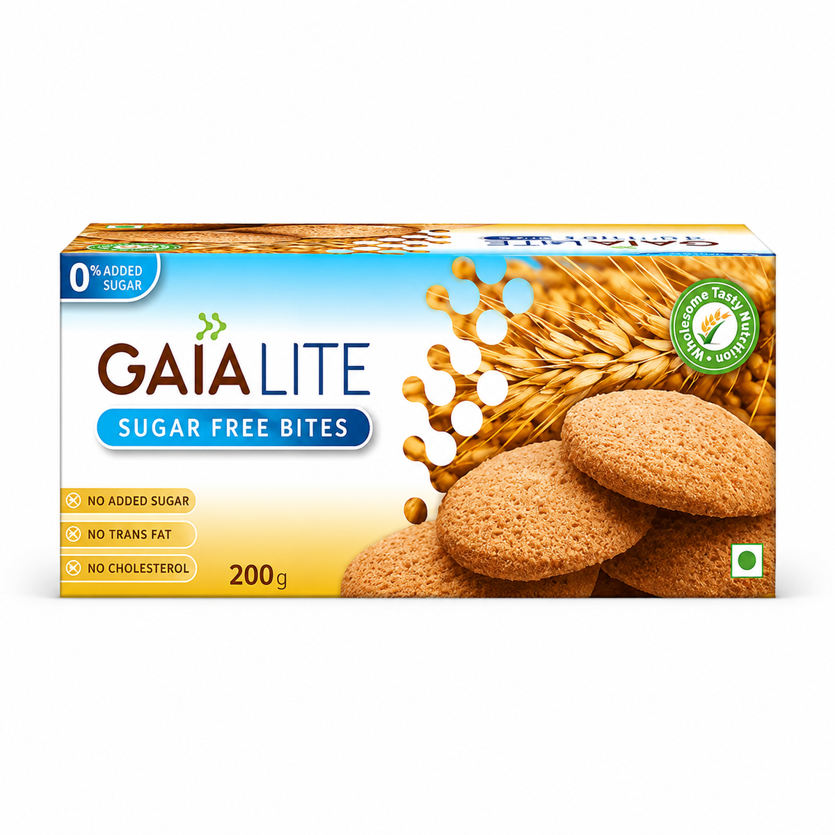 Gaia Lite Sugar Free Bites 200g MRP 180