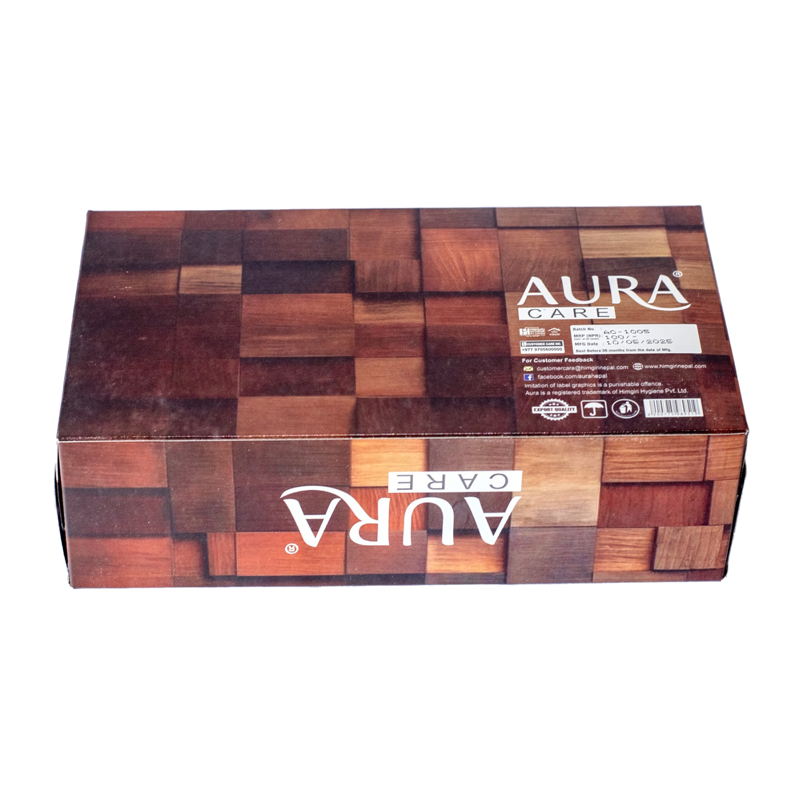 Aura Care Tissue Paper 100 Pulls MRP 100