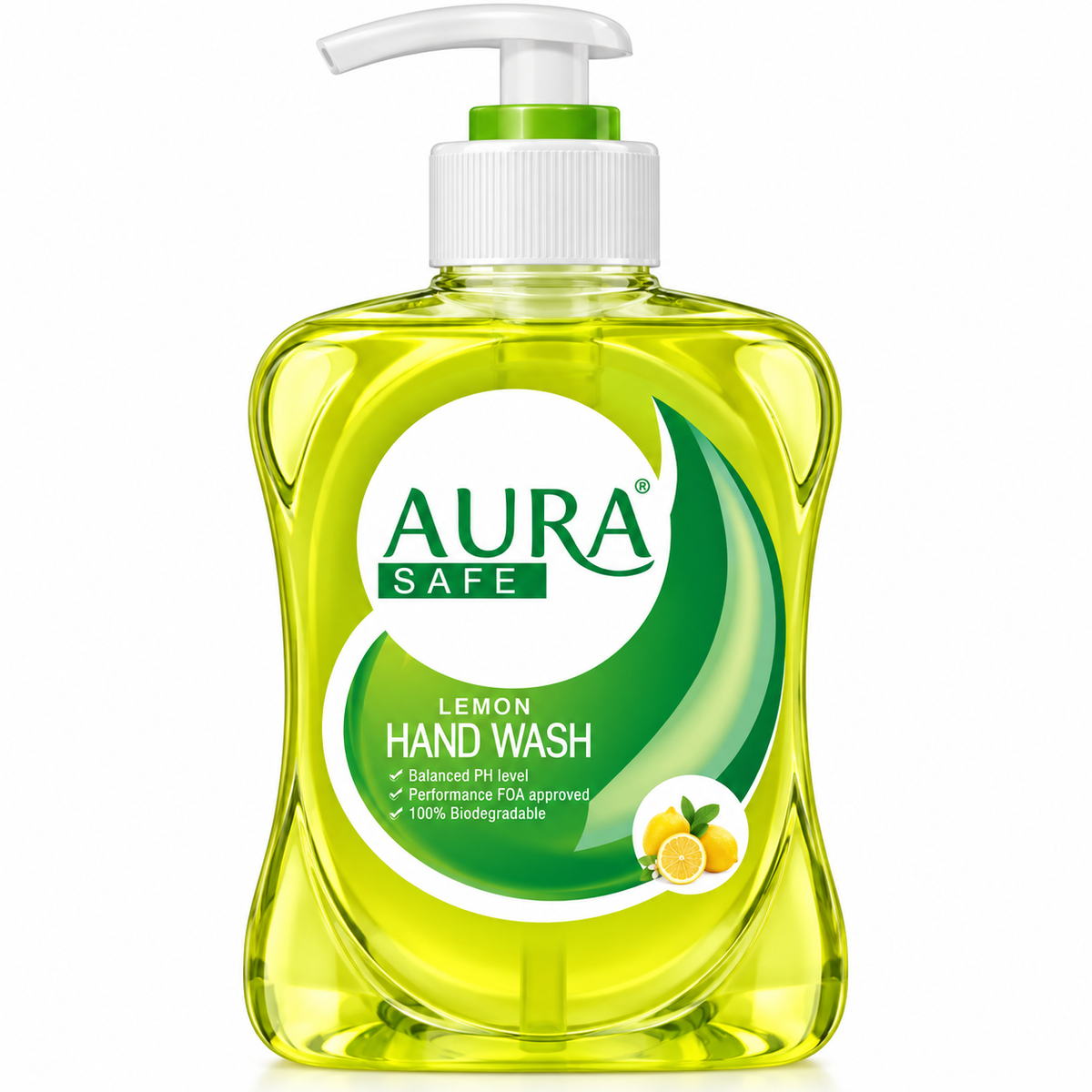 Aura Safe Lemon Hand Wash 250g MRP 130