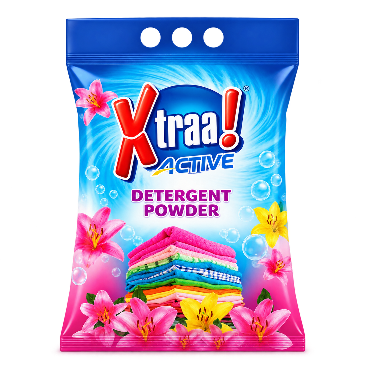Dhoni Xtraa Active Detergent Powder 3000g MRP 360