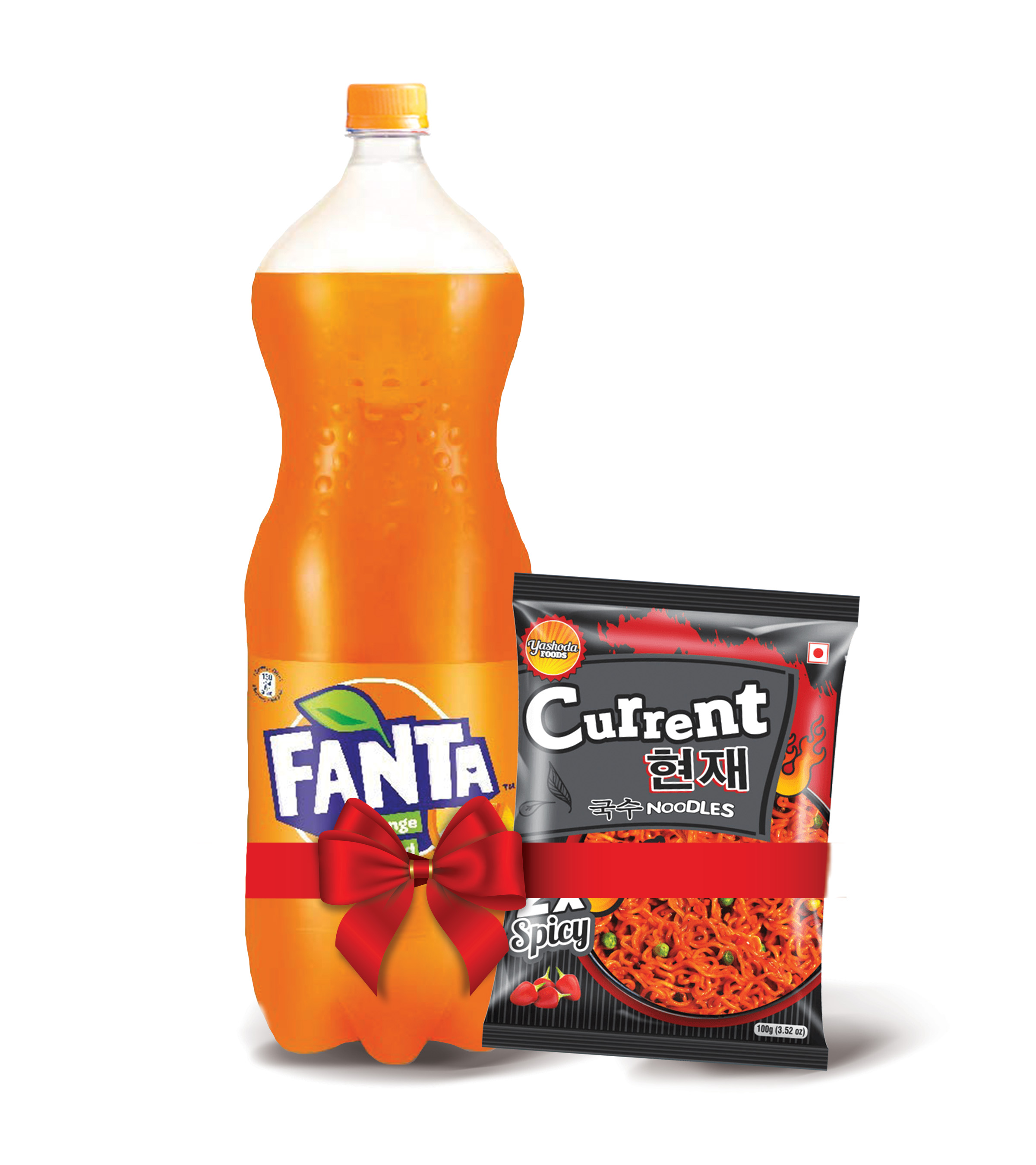 Fanta Cold Drink 1500ml MRP 200 Free Current Noodles Worth (Rs.50) with every 1500ml Pack