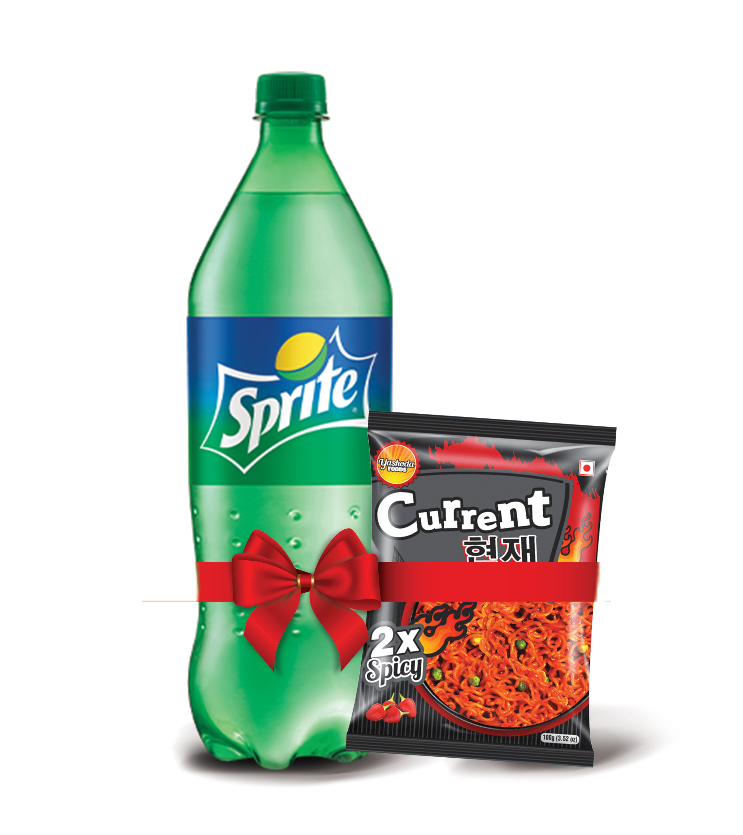 Sprite Cold Drink 1500ml MRP 200 Free Current Noodles Worth (Rs.50) with every 1500ml Pack
