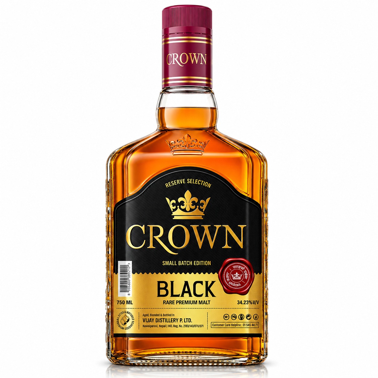 Crown Whiskey 180ml MRP 290