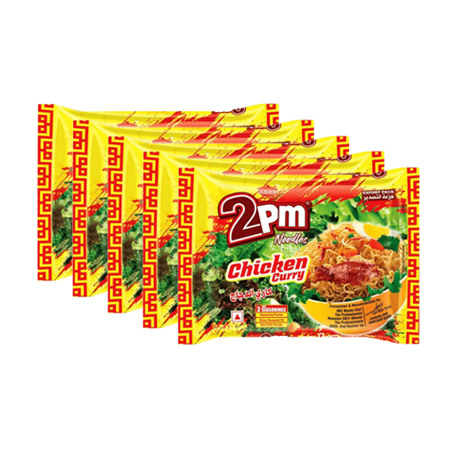 2 PM Chicken Curry Instant Noodles (60g x Pack of 5)  MRP 100