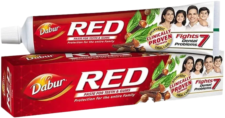 Dabur Red Toothpaste With Free Toothbrush 175g  MRP 175