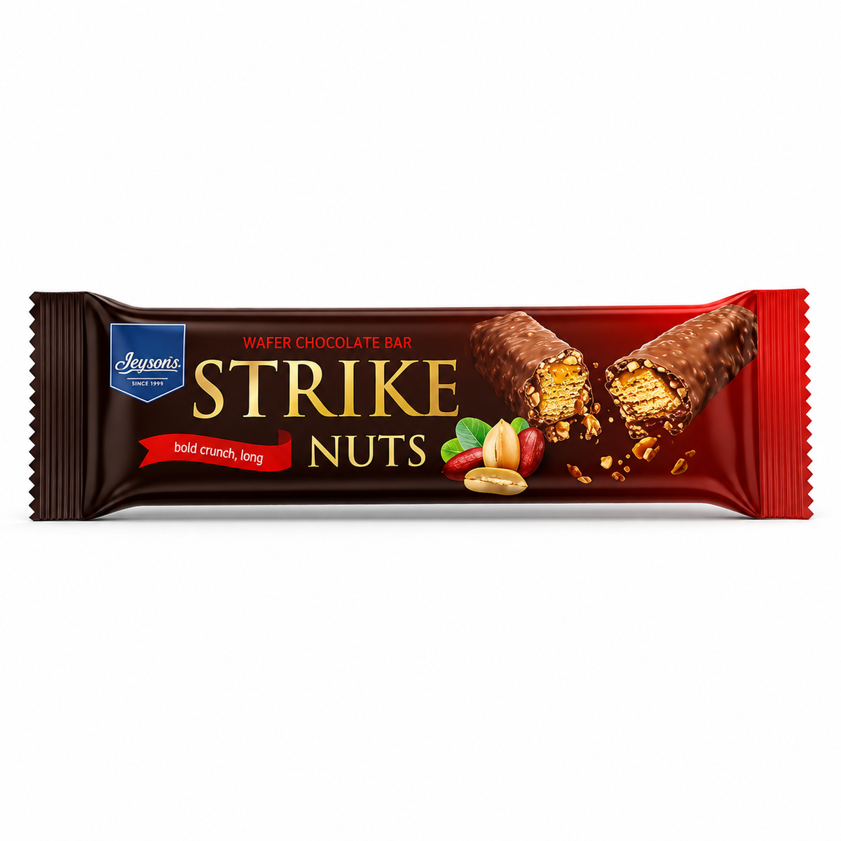Sizmic Strike Peanut Flavour Chocolate Bar 13g MRP 25