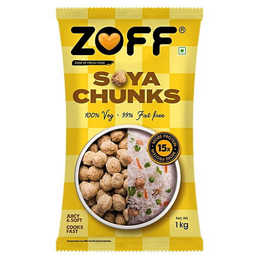 Zoff Soya Chunks 200g MRP 140