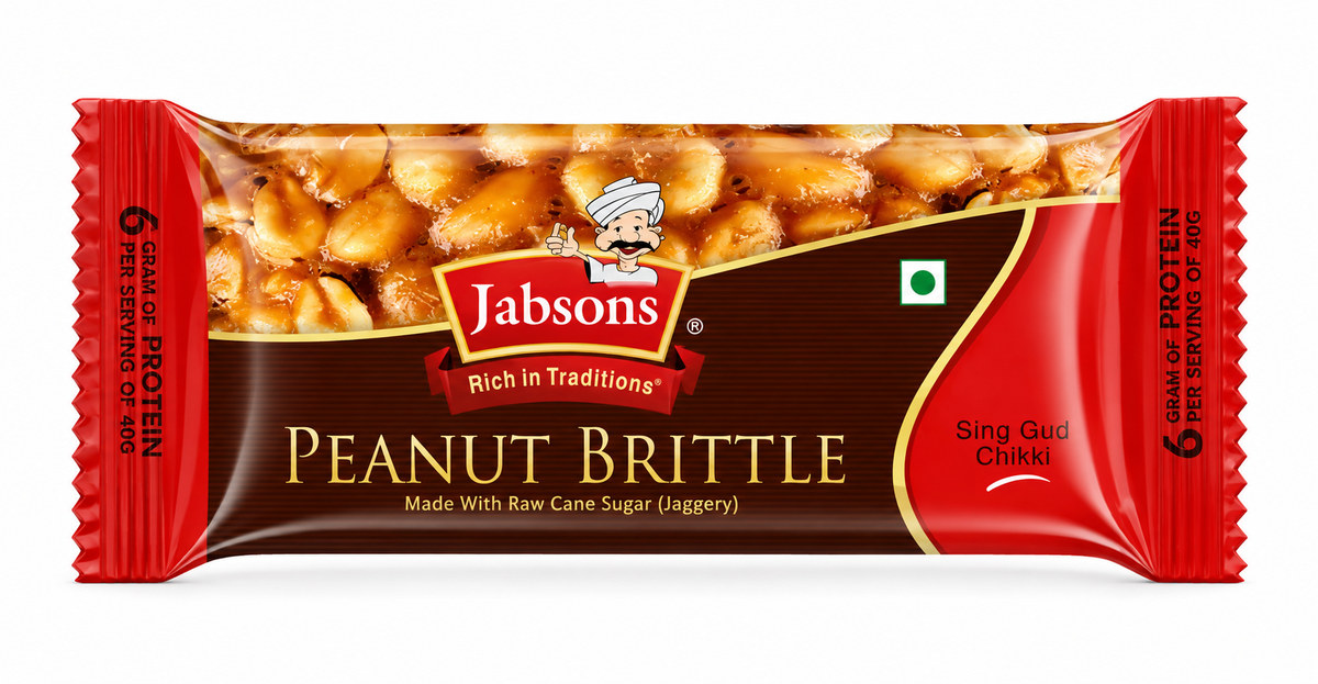 Jabsons Chikki Peanuts Gud 30g MRP 30