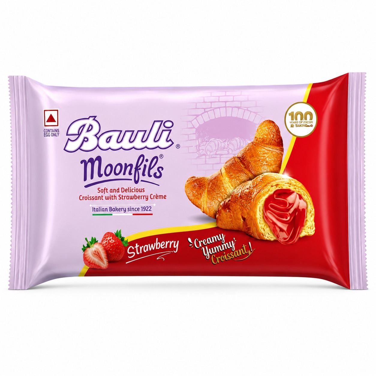 Bauli Moonfils Strawberry Flavour 45g MRP 75