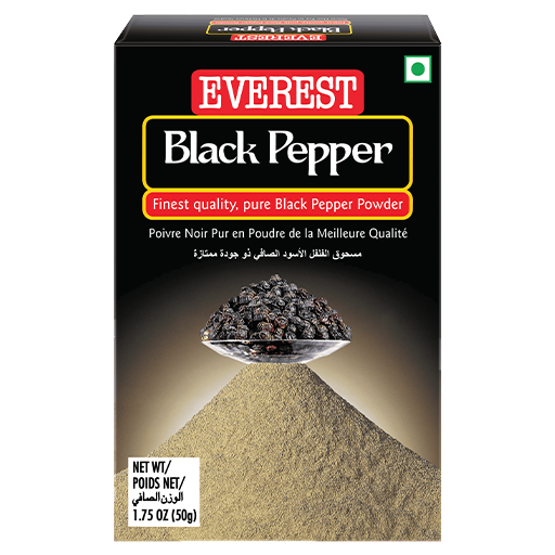 Everest Black Pepper Powder Powdered Spices 50g MRP 211