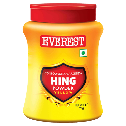 Everest Yellow Powder Hing Powdered Spices 25g MRP 110