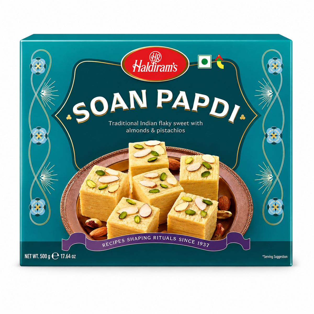 Haldiram's Vegetable Ghee Soan Papdi 500g MRP 541