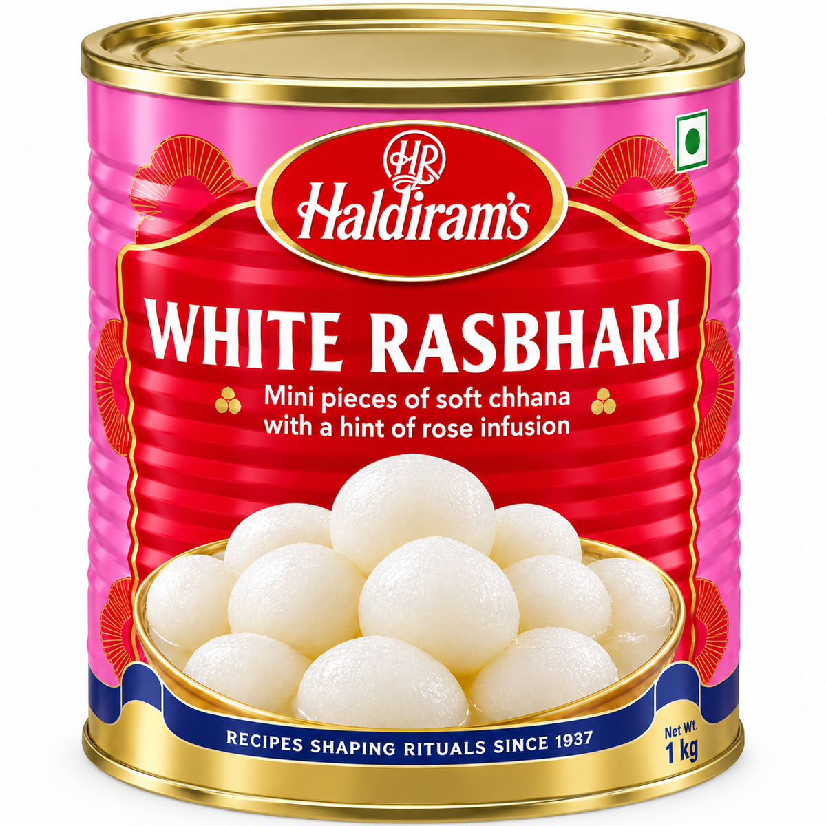 Haldiram's White Rasbhari 1000g MRP 762