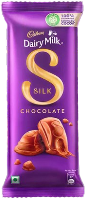 Cadbury Dairy Milk Silk Original Chocolate Bar 55g MRP 210