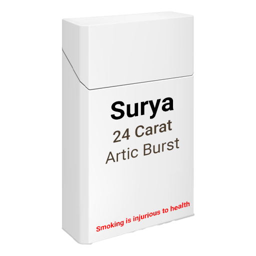 Surya 24 Carat Artic Burst Cigarette 20pcs MRP 350