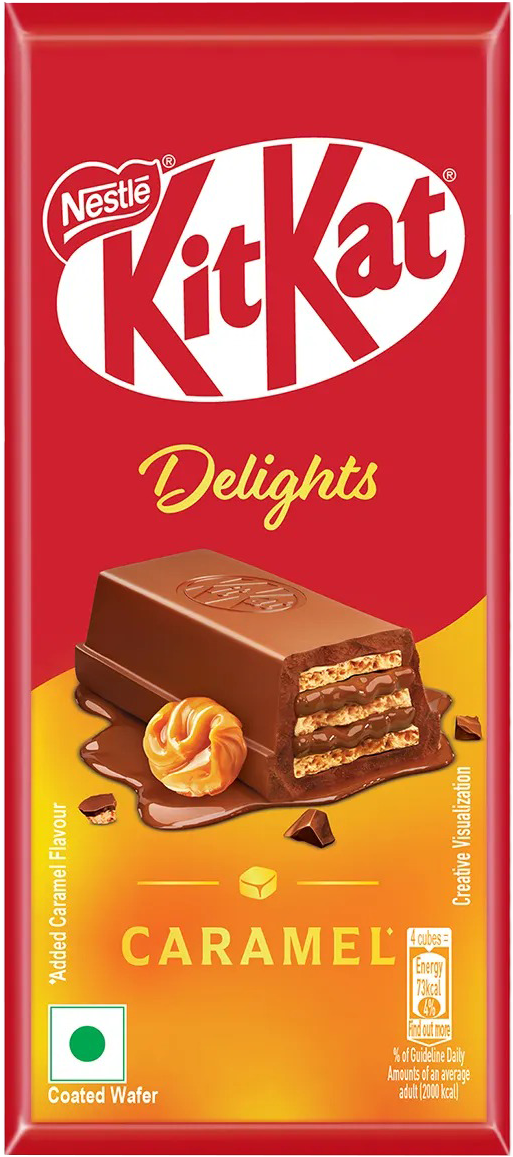 Kit Kat Tablet Caramel Chocolate Bar 50g MRP 144