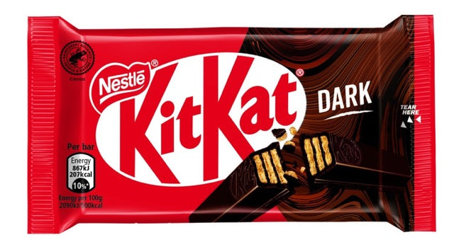 Kit Kat Dark Chocolate Bar 41.4g MRP 190