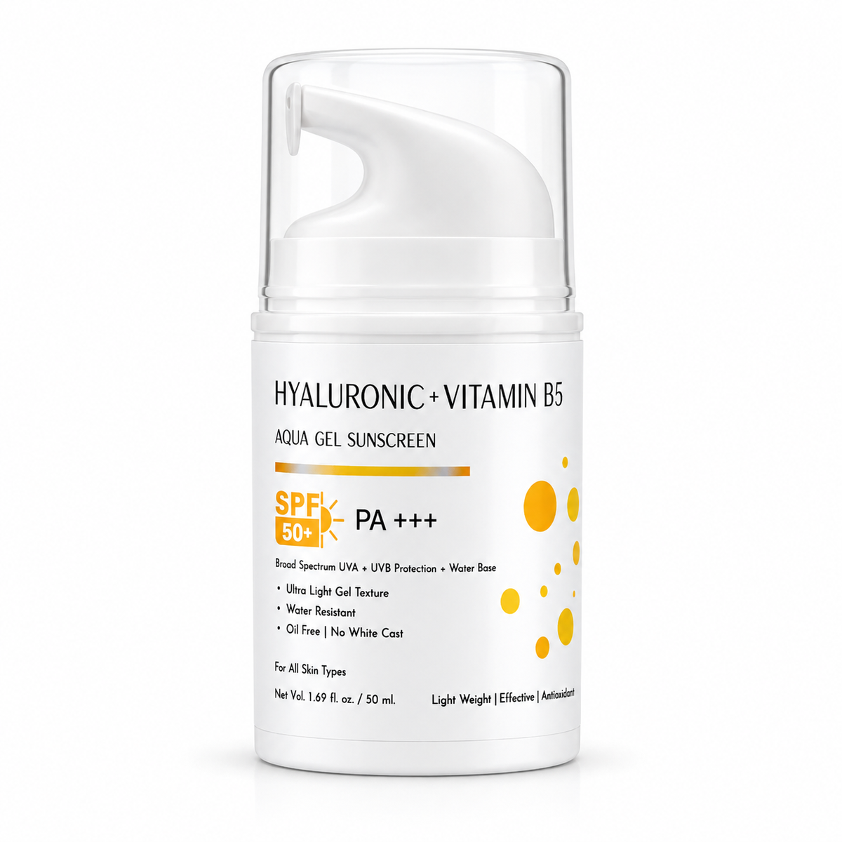 Rhyn Derma Hyaluronic + Vitamin B5 Aqua Gel Sunscreen 50ml MRP 799