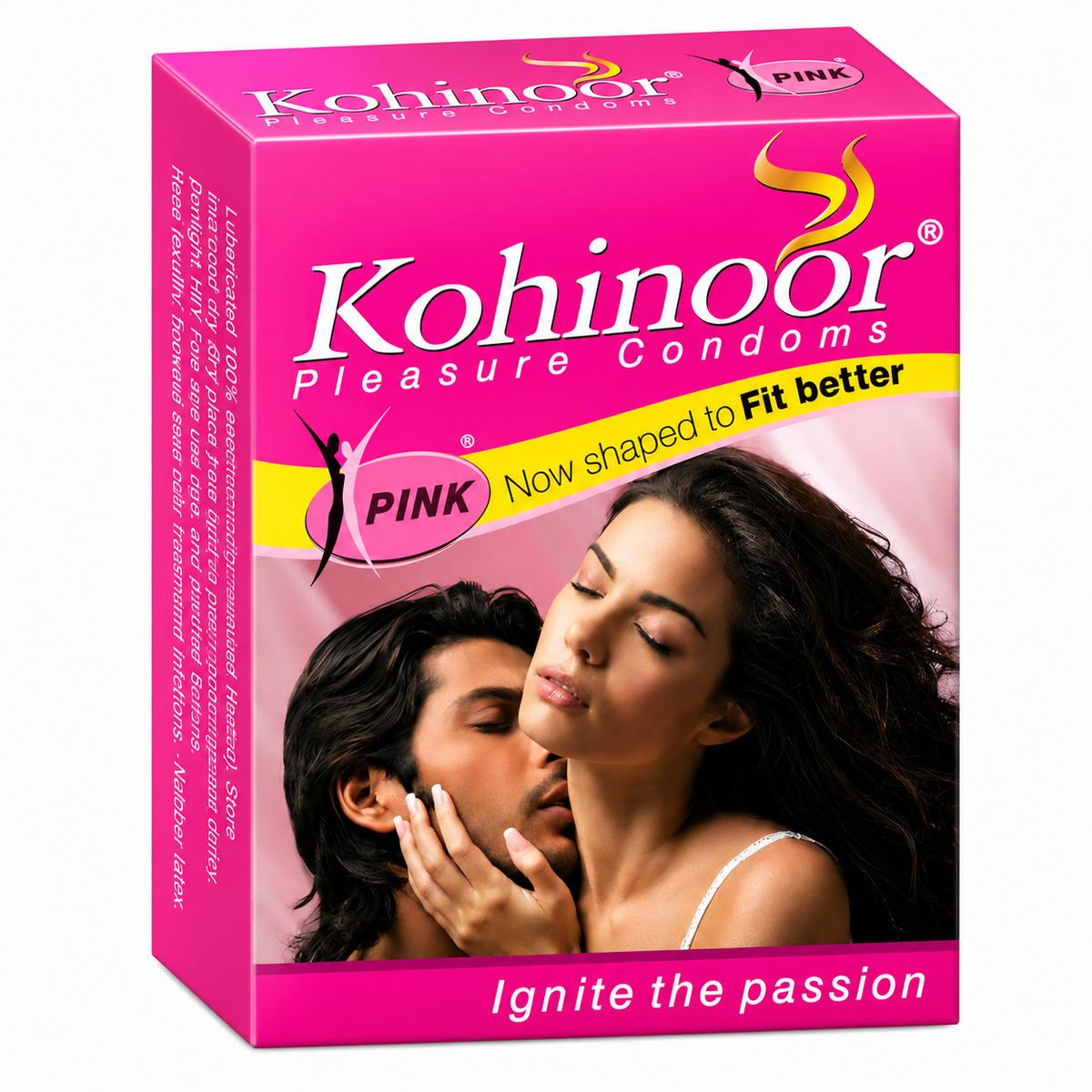 Kohinoor Pink Pleasure Condoms 10pcs MRP 50
