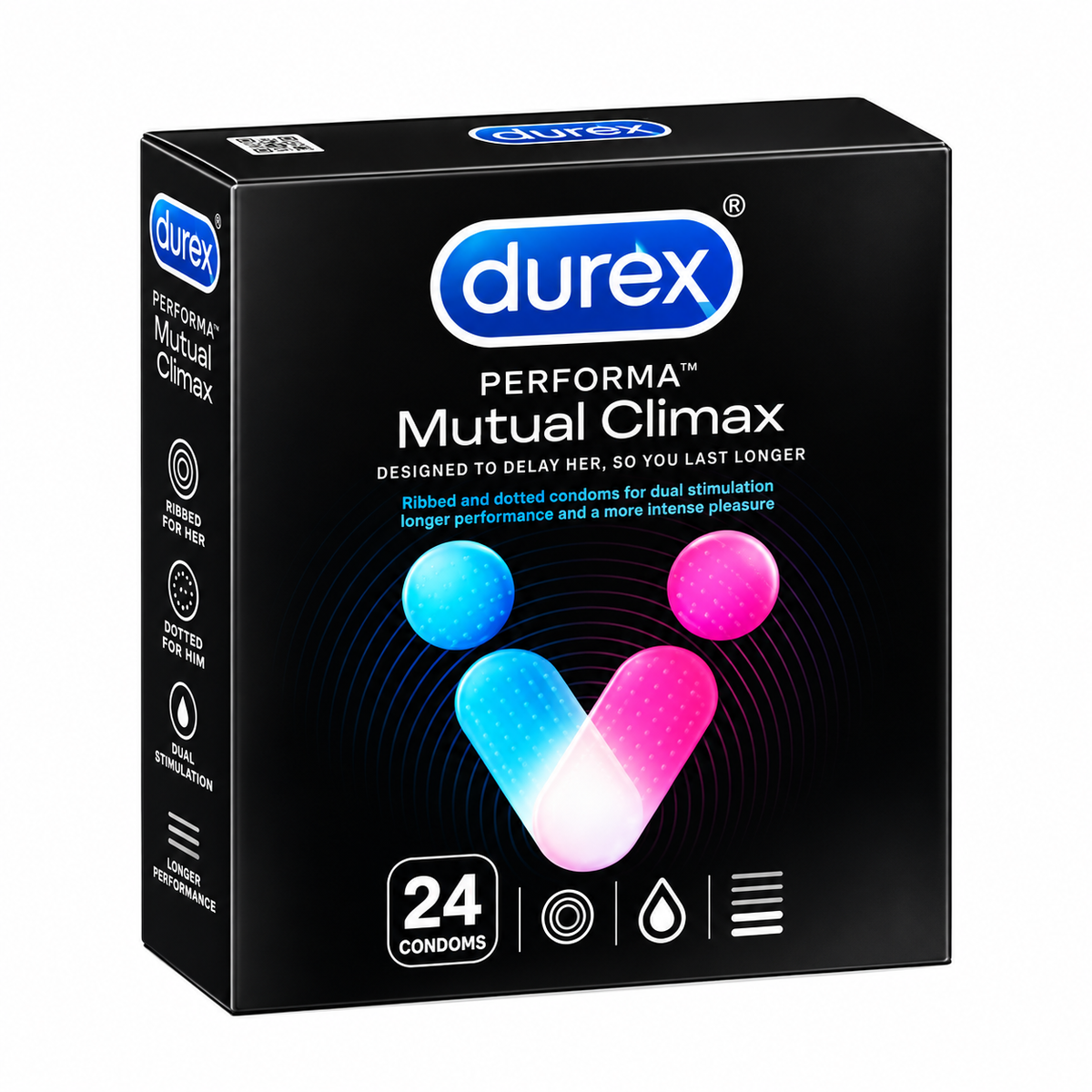 Durex Performax Mutual Climax Condoms 3pcs MRP 255