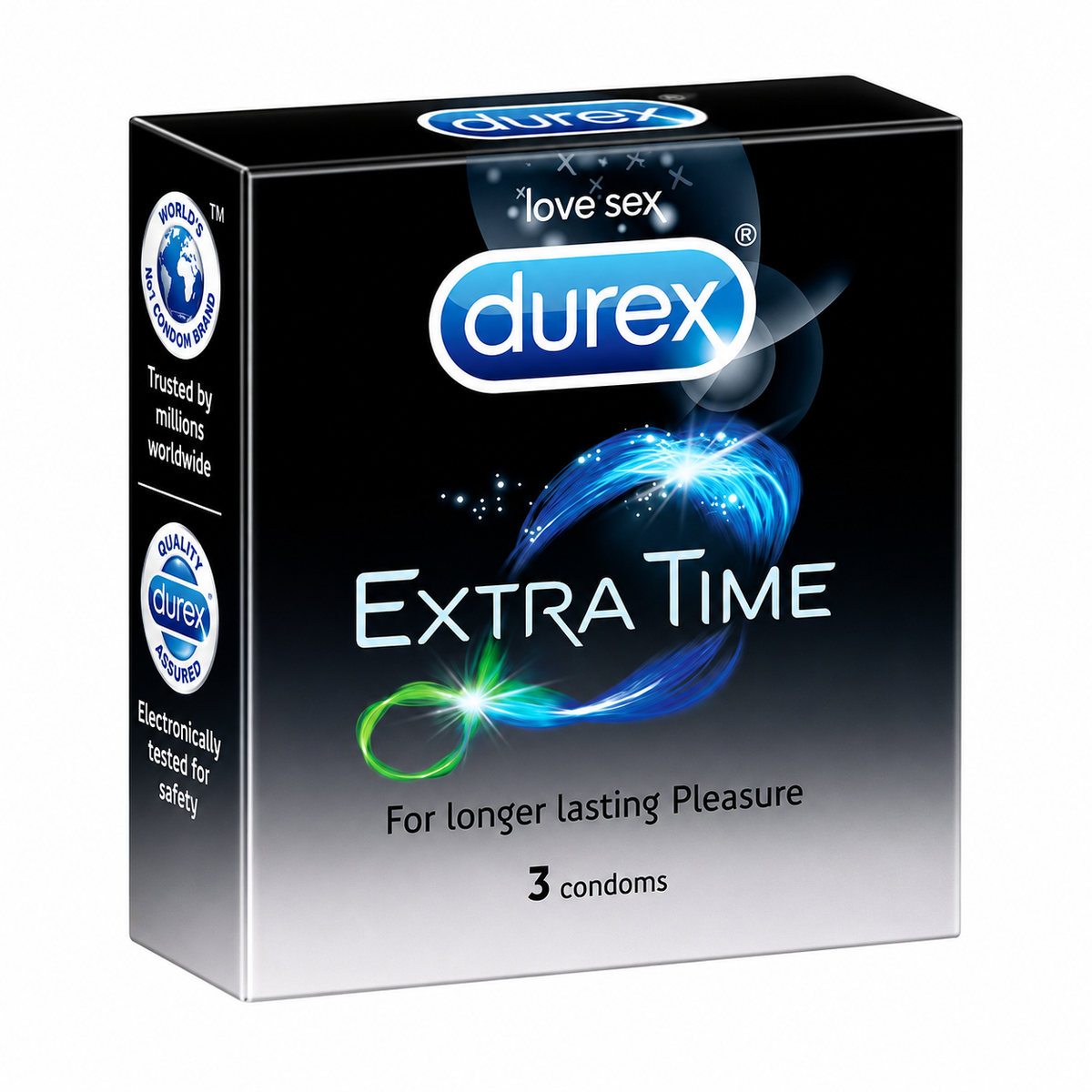 Durex Extra Time Condoms 3pcs MRP 145