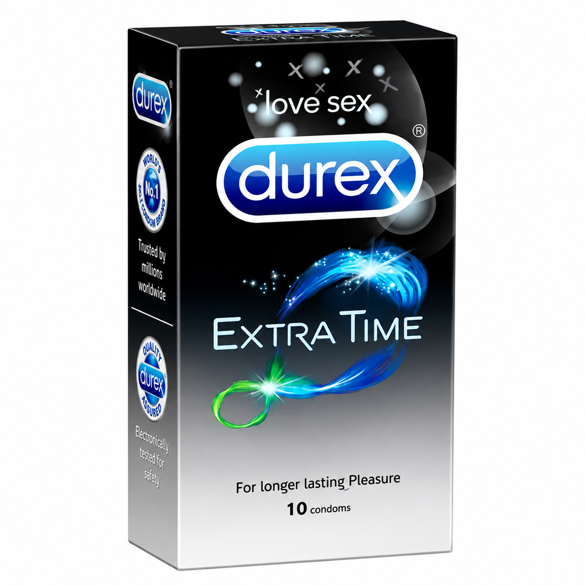 Durex Extra Time Condoms 10pcs MRP 520