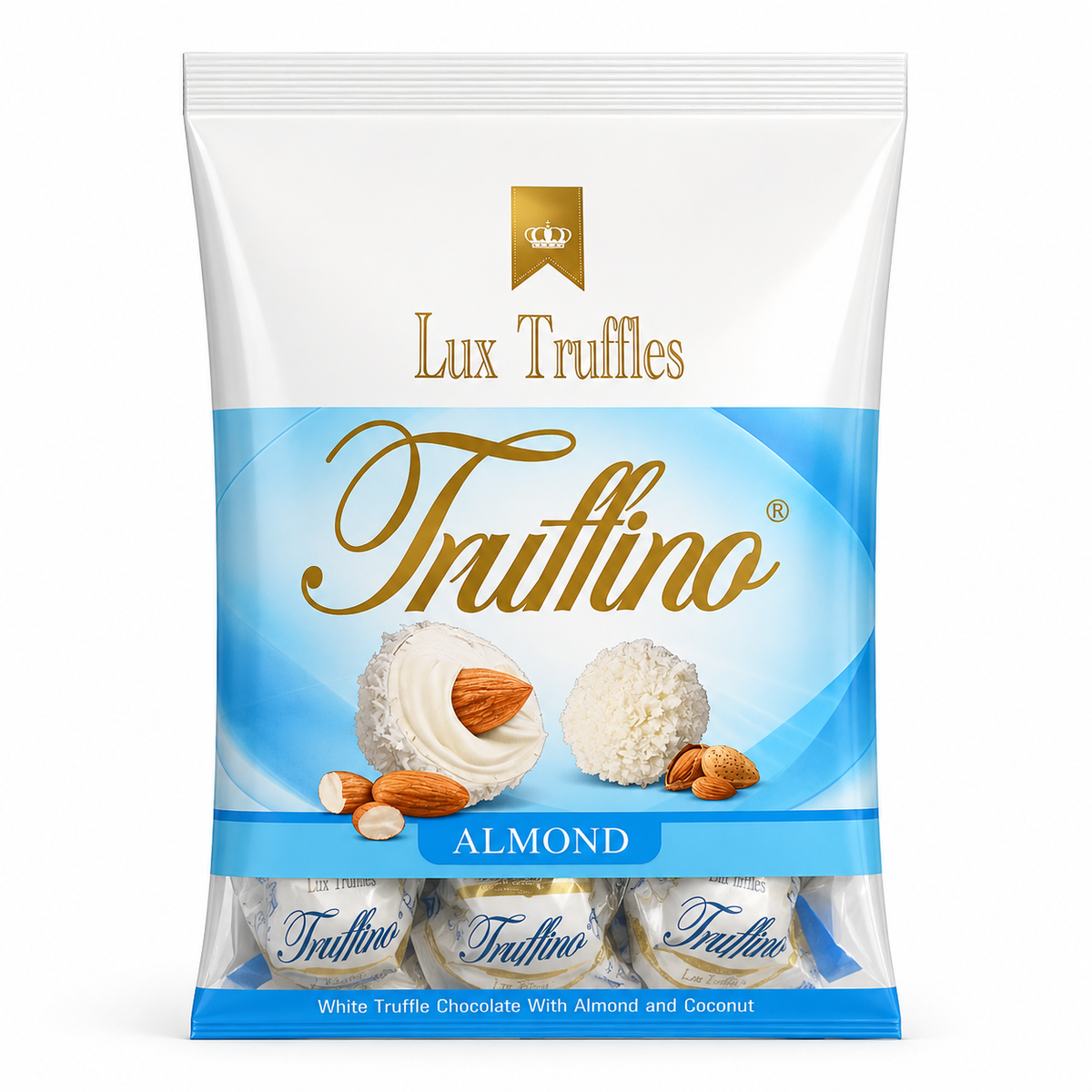 Lux Truffles Truffino Milk Almond & Coconut Chocolate 300g MRP 925