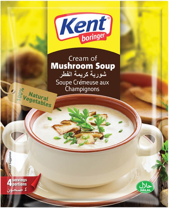 Kent Cream of Mushroom Soup 68g MRP 100