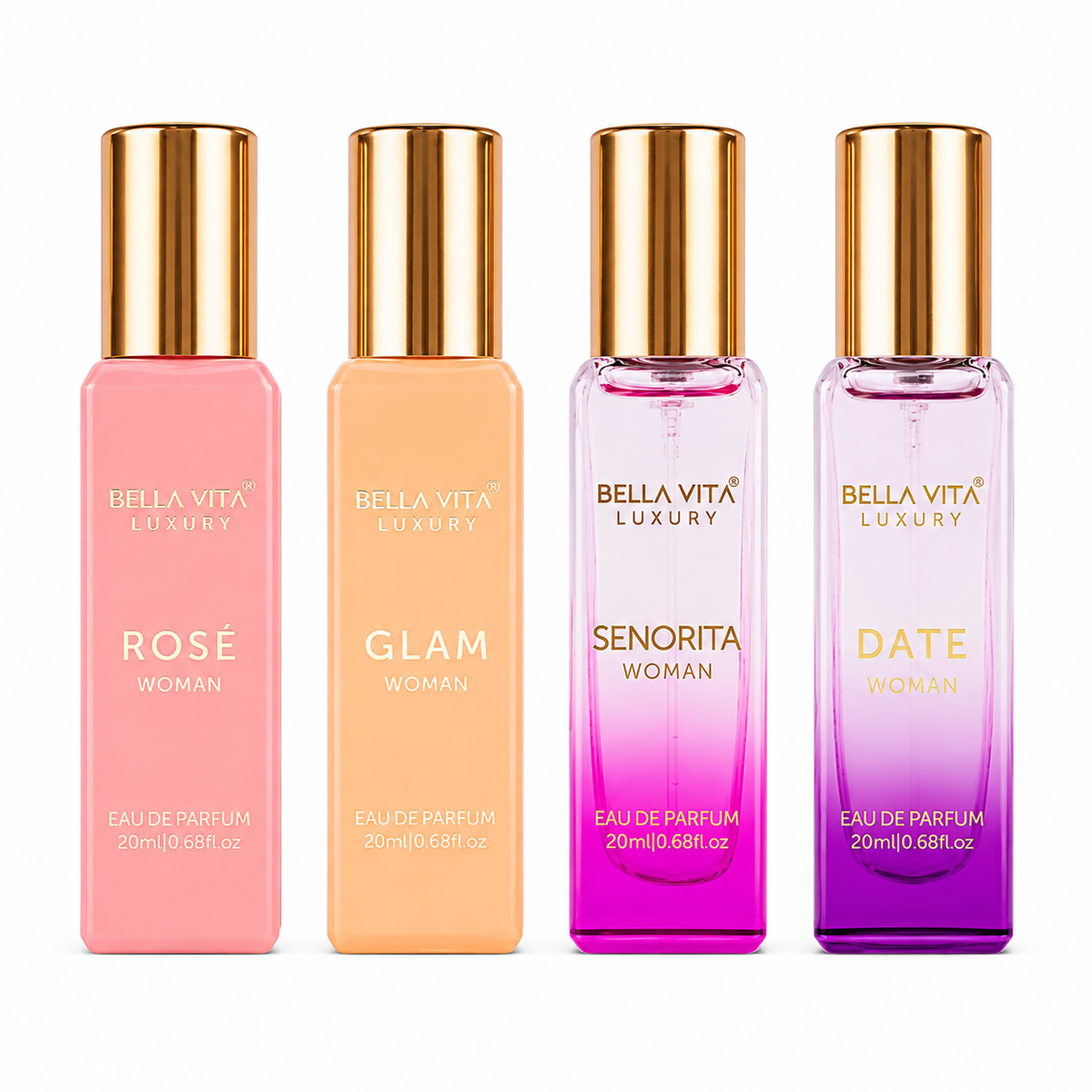 BELLAVITA Luxury Perfume Gift Set for Women (4x20ml) MRP 1039