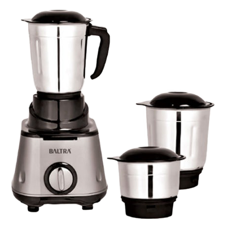 Baltra Mixer Grinder 1200 ml Blending Jar|800 ml Grinding Jar|400 ml Chutney Jar MRP 4075