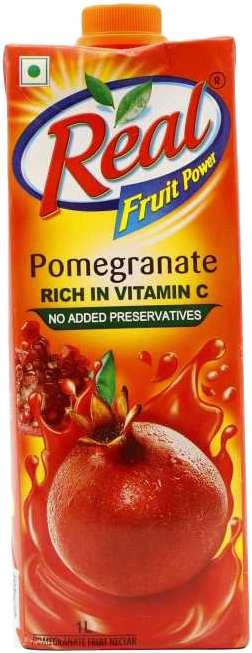 Real Fruit Power Pomegranate Fruit Juice 1000ml MRP 300