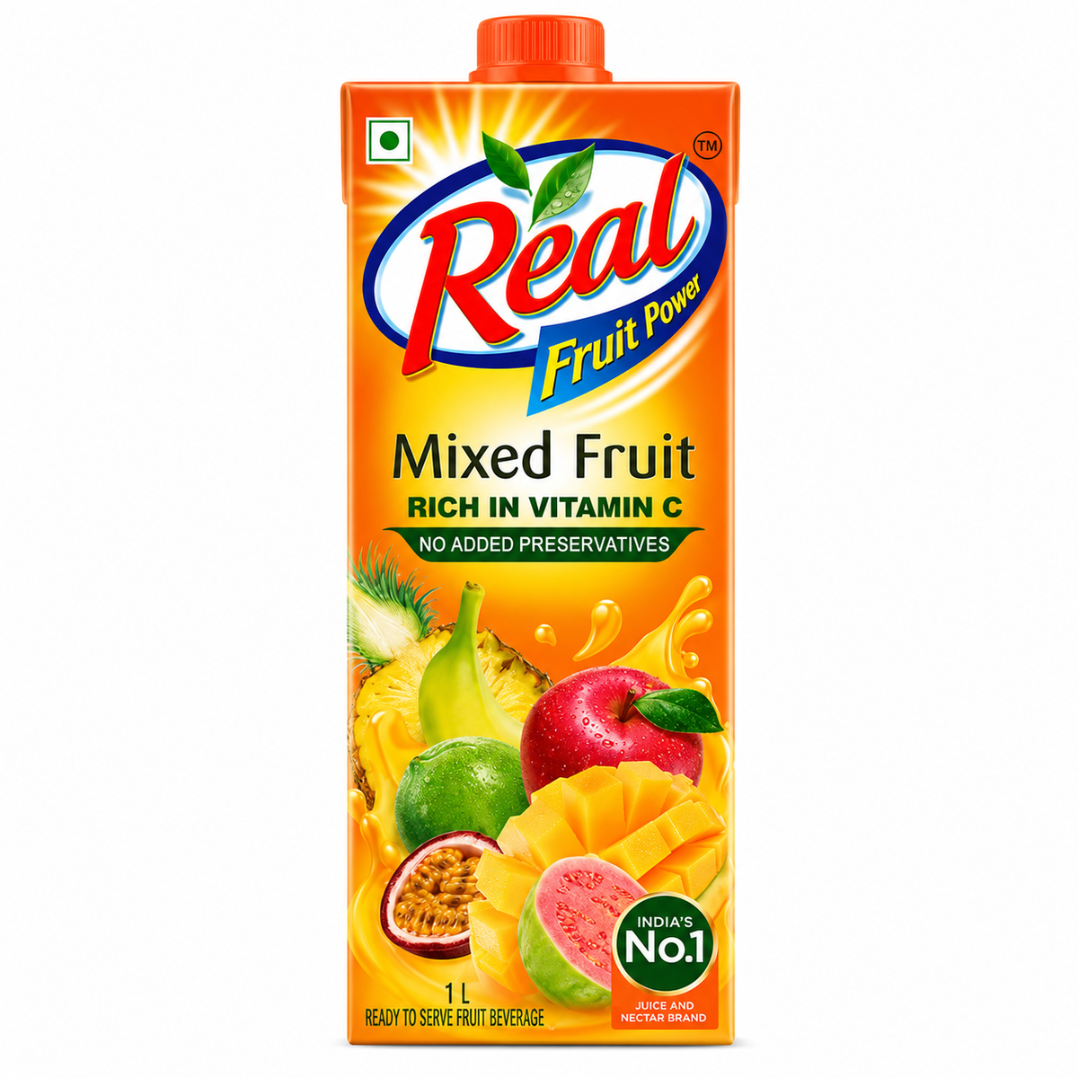 Real Fruit Power Mixed Fruit Juice 1000ml MRP 300