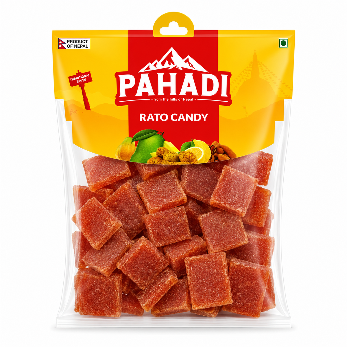 Pahadi Rato Candy Titaura 100g MRP 100