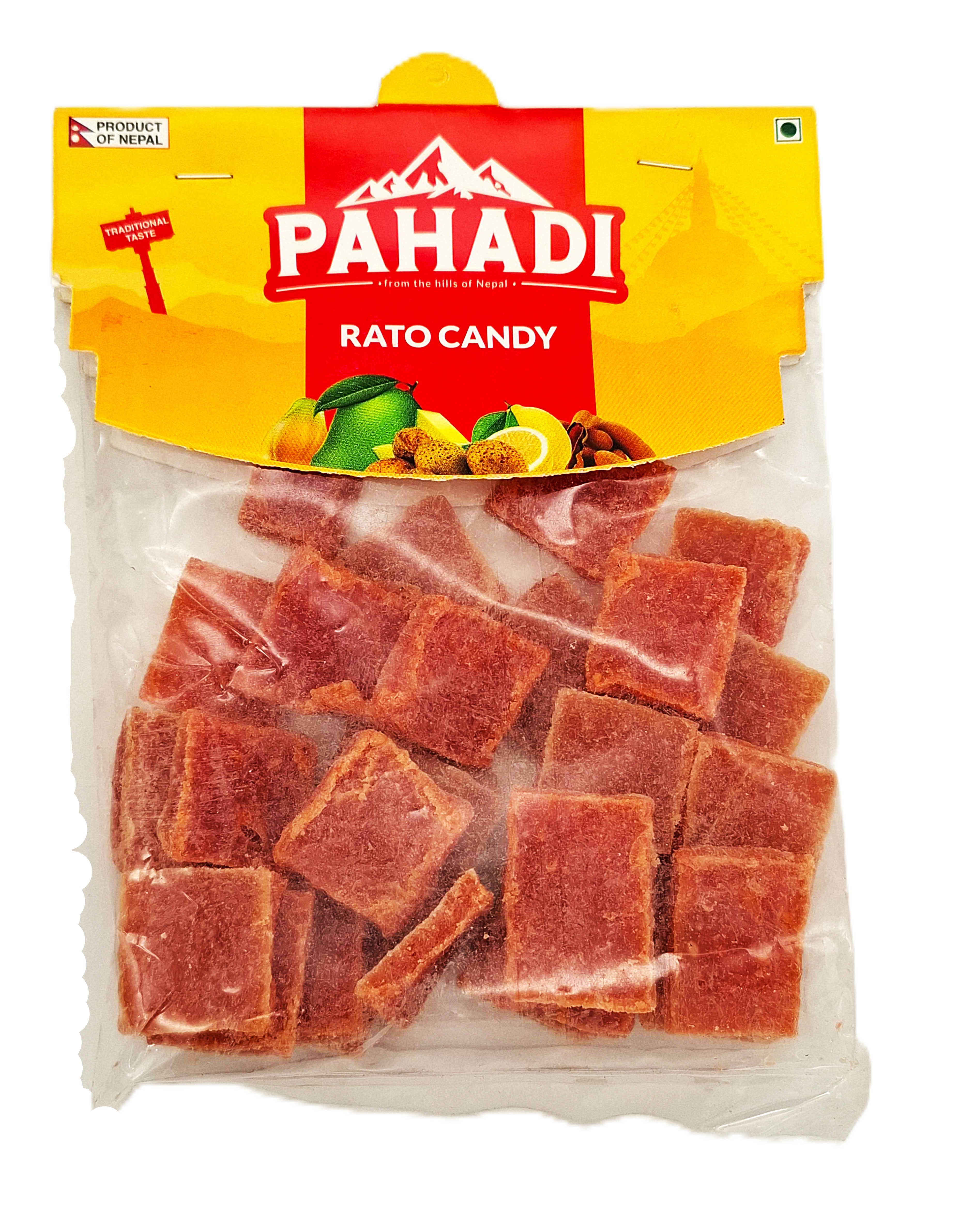 Pahadi Rato Candy Titaura 100g MRP 100