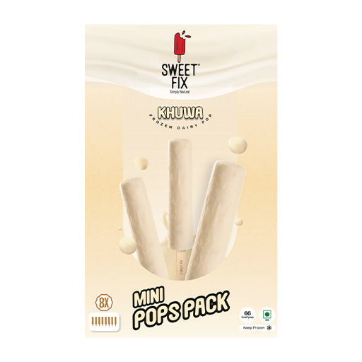 Sweet Fix Khuwa Mini Pops (Pack Of 8) MRP 800