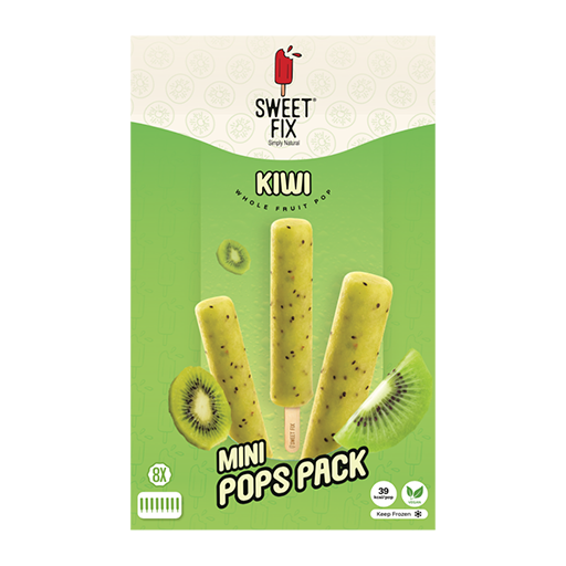 Sweet Fix Kiwi Mini Pops (Pack Of 8) MRP 1000