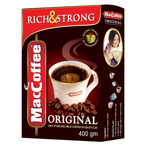 MacCoffee Original Coffee 400gm MRP 1899
