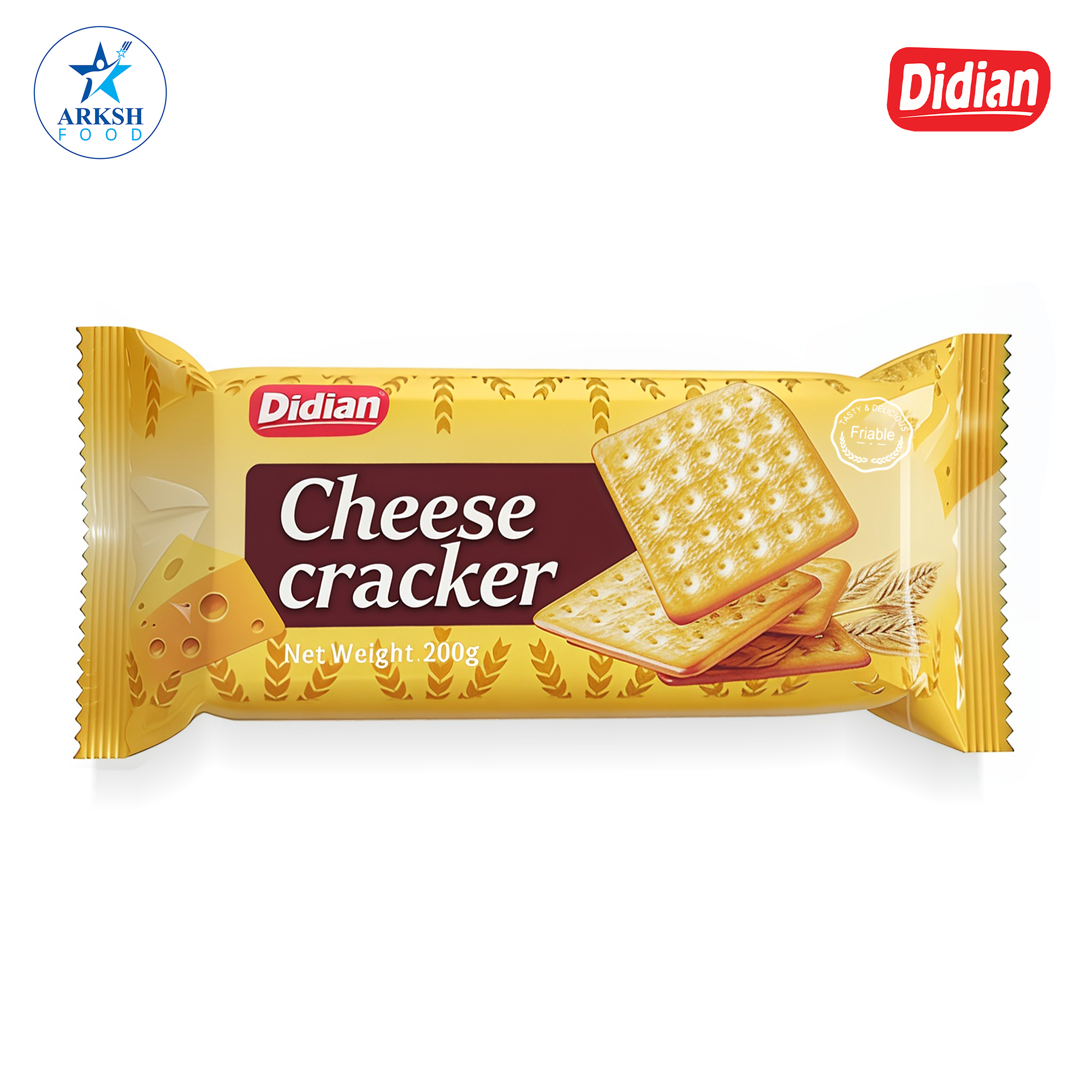 Didian Cheese Cracker 200 gm MRP 199