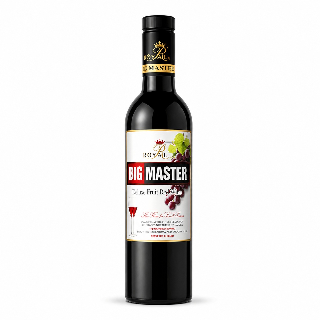 Royal Big Master Perfect Fruit Red Wine 750ml MRP 865