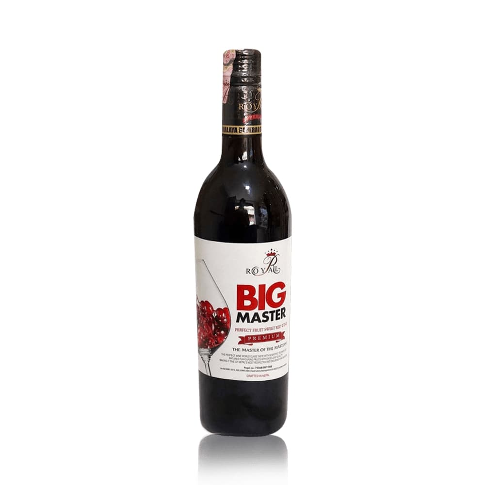 Big Master Premium Red Wine  750ml MRP950