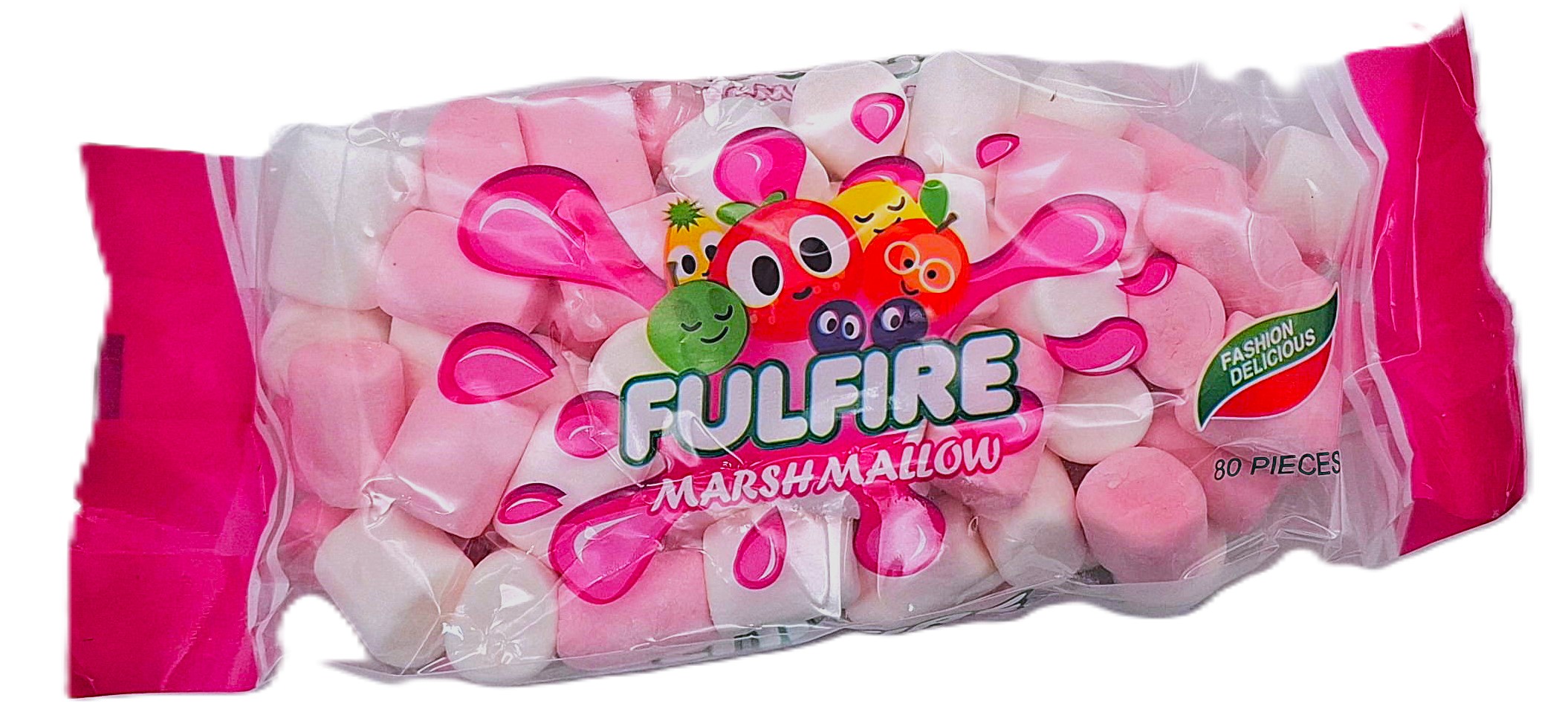 Fulfire marshmallow twist 140g assorted candies toffee MRP 215