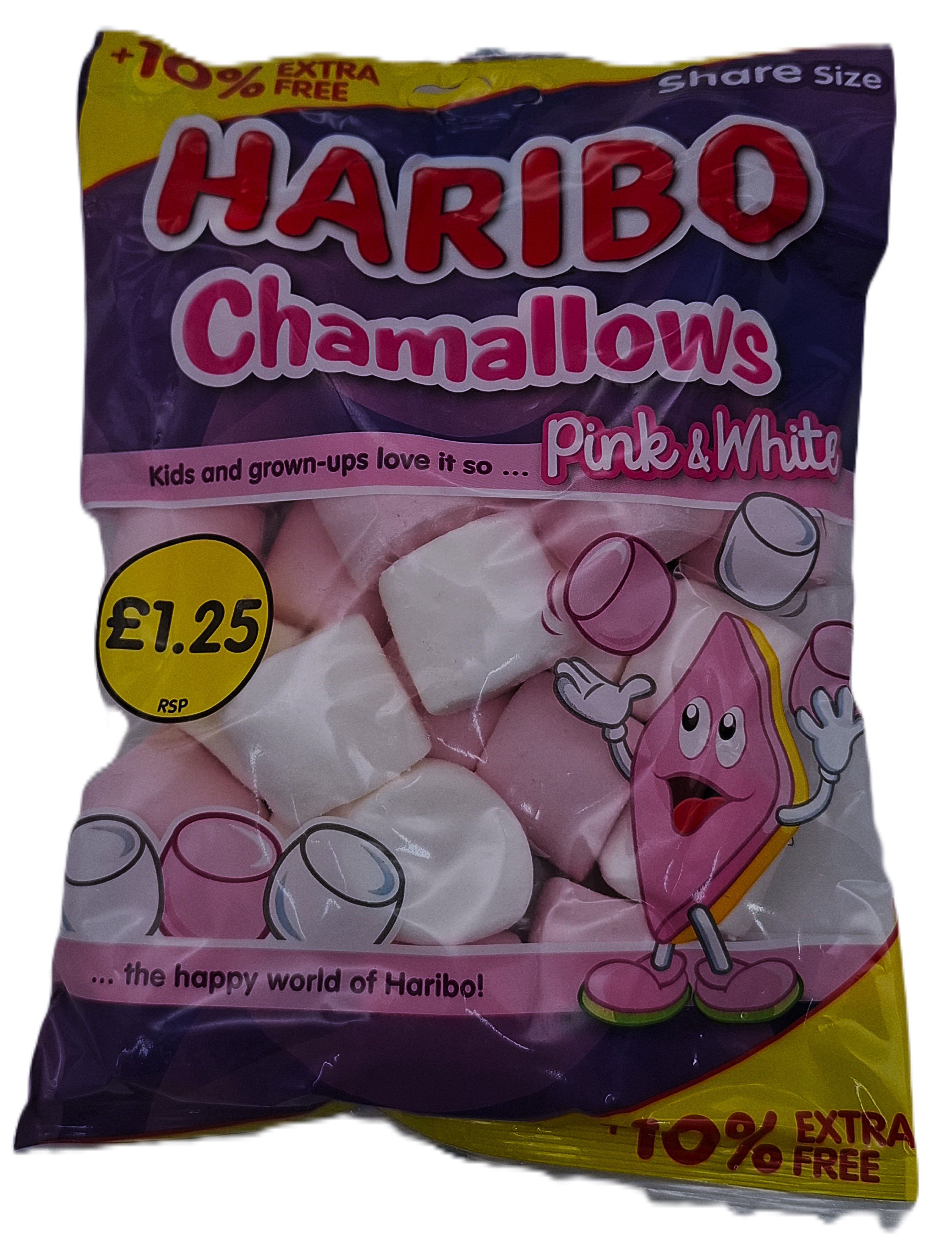 Haribo chamallows marshmallow 140g assorted jellies MRP  385