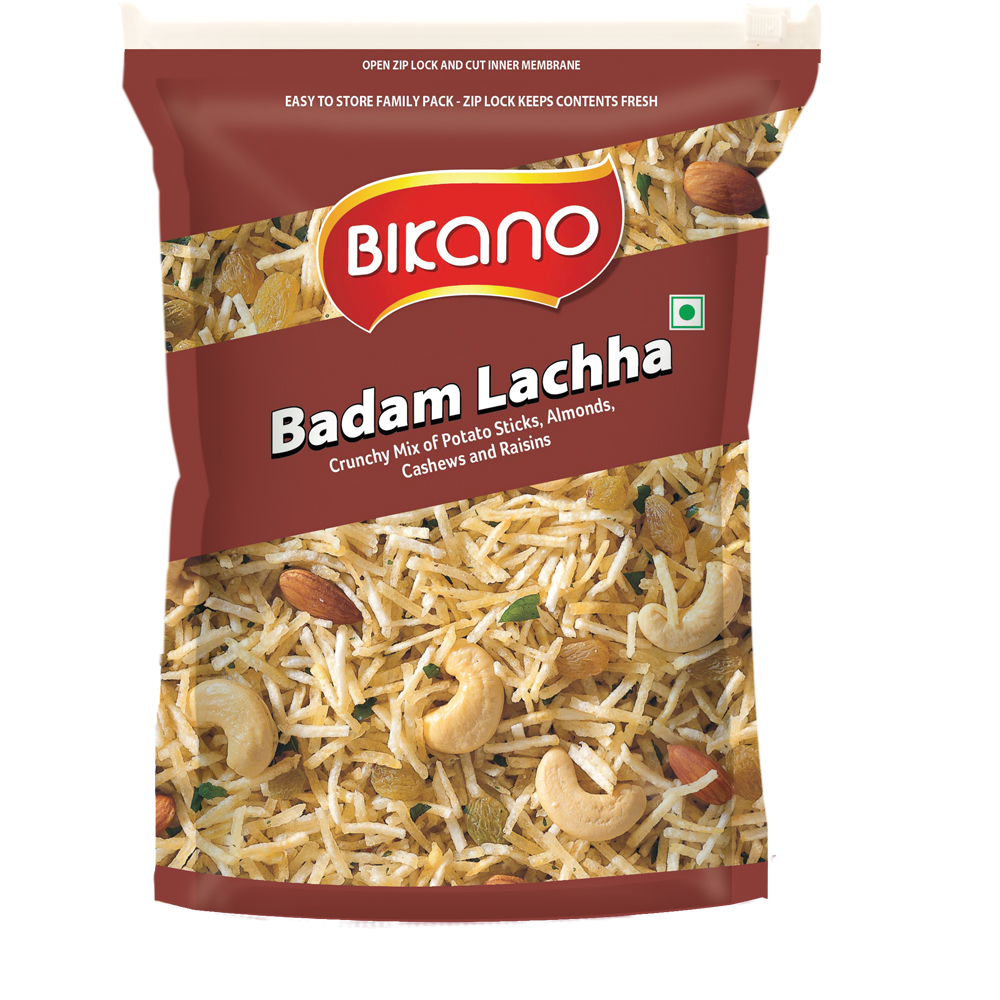 Bikano Badam Laccha Namkeen 400g MRP 480