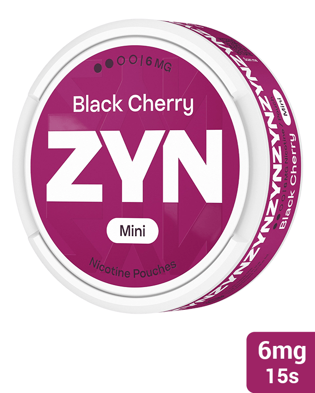 ZYN Black Cherry 6mg Nicotine Pouch MRP 250