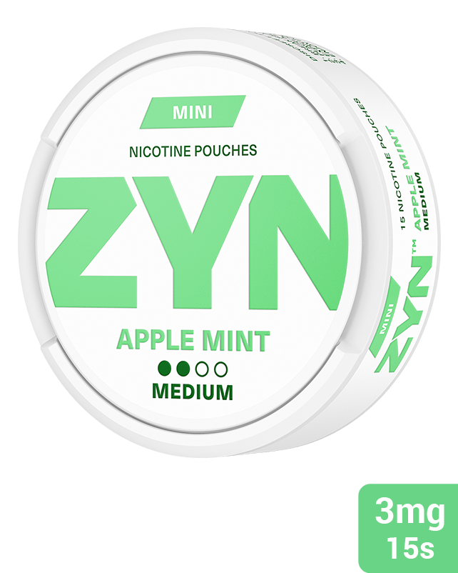 ZYN Apple Mint 3mg Nicotine Pouch MRP 250