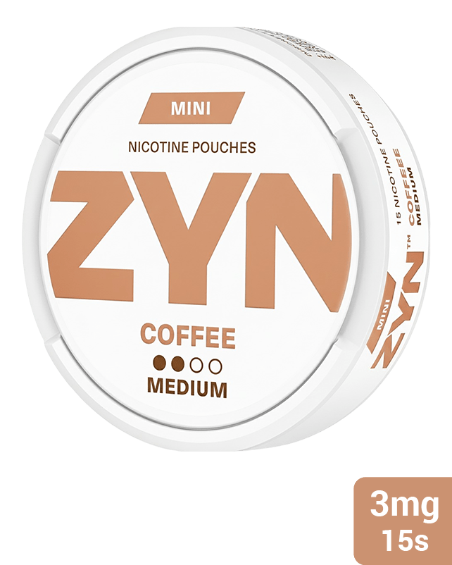 ZYN Coffee 3mg Nicotine Pouch MRP 250