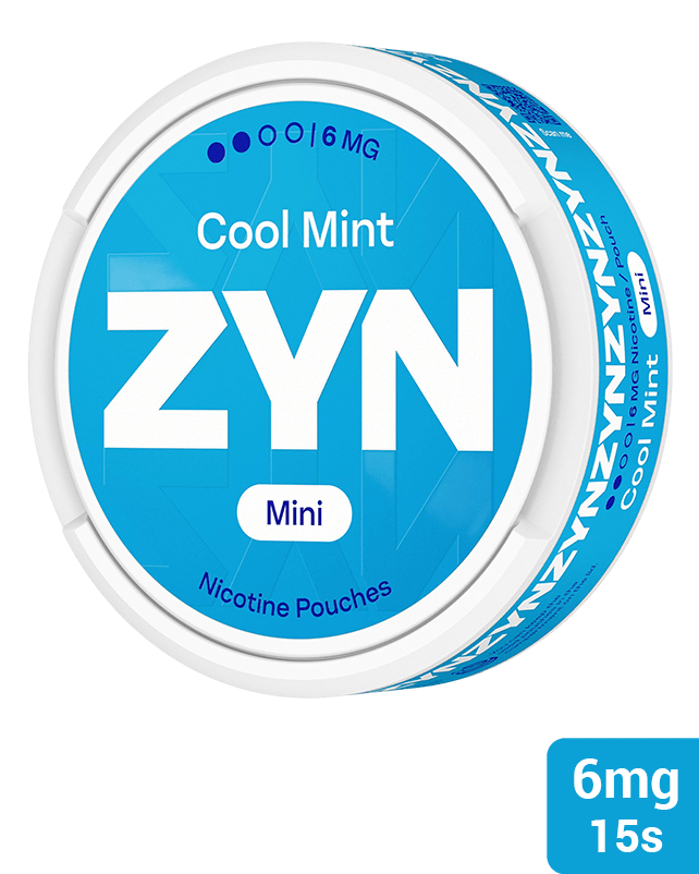 ZYN Cool Mint 6mg Nicotine Pouch MRP 250